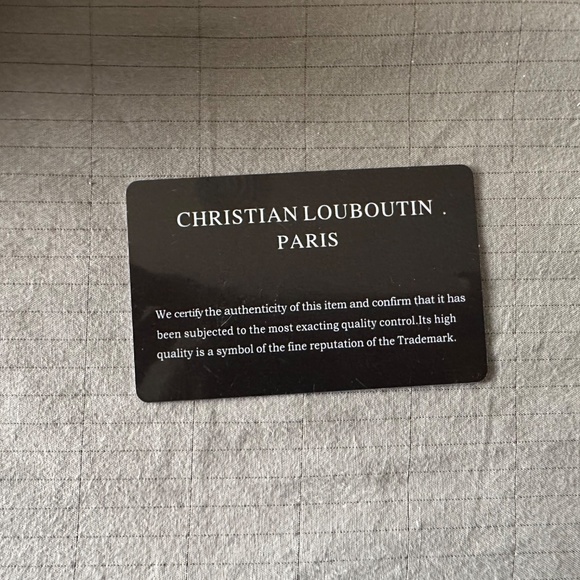 Christian Louboutin Black Tassilo Spike Stud Tassel Leather Loafer - Picture 8 of 8